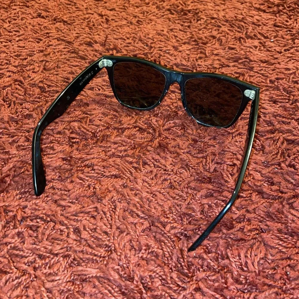 Vintage Classic 80’s Ray-Ban B&L Wayfarer II Sunglasses Tortoise Brown USA Made